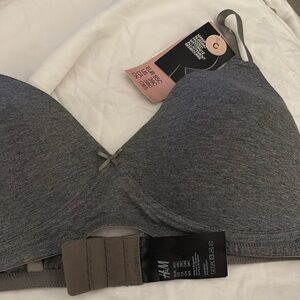 H&M Charcoal Gray Women's maternity padded Bra